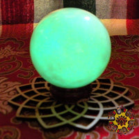 Boules de pierre sacrée Chinoise fluorescente Ye Ming Zhu - Vertes ou bleues. La Magie du Bouddha.