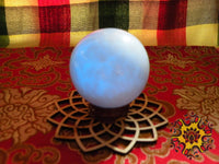 Boules de pierre sacrée Chinoise fluorescente Ye Ming Zhu - Vertes ou bleues. La Magie du Bouddha.