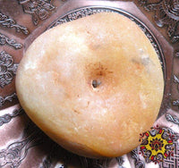 Pierres percées porte bonheur du Népal - poids de métier à tisser antique. La Magie du Bouddha.