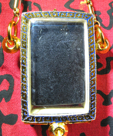 Collier Phra Phrom Alchimique et bille Look Aum Phong Jakapat - Wat Sakai. La Magie du Bouddha.