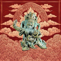 Amulette Tibétaine ancienne Thogchag en bronze de Chana Dorje. La Magie du Bouddha.