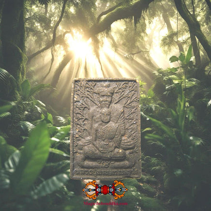 Amulette Roop Lor et Lersi - Très Vénérable LP Phromma. La Magie du Bouddha.