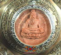 Amulette Thaï de Ganesh tantrique et Lersi - Wat Phratat Doï Kham. La Magie du Bouddha.