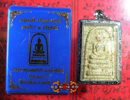 Amulettes Phra Somdej Charoenporn Podnee - Très Vénérable LP Path Punyakhamo. La Magie du Bouddha.