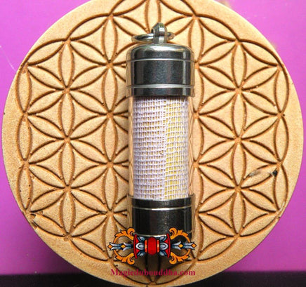 Amulette Tibétaine Mantra de Namgyalma - Protection Tibétaine de l'ombrelle blanche. La Magie du Bouddha.
