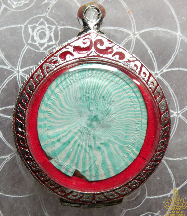 Amulette du Bouddha Phra Phuttha Chinarat (+ Roi Rama V) - Très Vénérable LP Pae. La Magie du Bouddha.