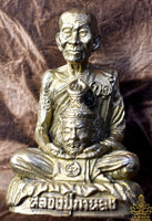 Amulette Roop Lor au masque de Lersi - Très Vénérable LP Kallong (Wat Khao Lem). La Magie du Bouddha.