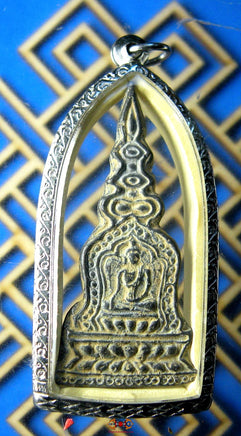 Amulette Thaï ancienne Phra Sum Sémathit Chin Ngern - Wat Ratchaburana. La Magie du Bouddha.