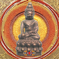 Amulette Phra Kling Nam Chok - Wat Lahanraï (Temple du Très Vénérable LP Tim Isariko). La Magie du Bouddha.