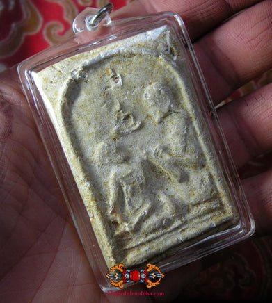Amulette Thaï ancienne - Vénérable enseignant le Dharma. La Magie du Bouddha.