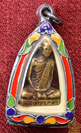 Amulette ancienne Roop Lor du Vénérable Luang Phor Doem (Wat Nongpo, 1860–1951) La Magie du Bouddha.