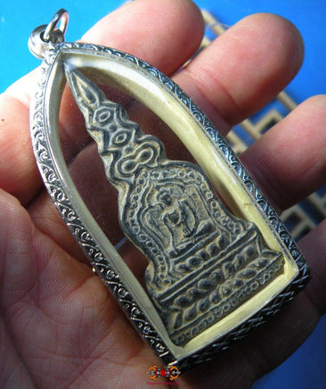 Amulette Thaï ancienne Phra Sum Sémathit Chin Ngern - Wat Ratchaburana. La Magie du Bouddha.