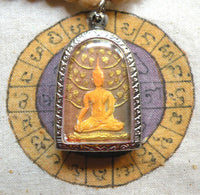 Chapelet et amulette du Bouddha Luang Phor Samrit - Wat Taling Chan. La Magie du Bouddha.