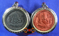Amulettes Phra Pikanet et Luang Phor Suk - Wat Pak Klong Makham Tao. La Magie du Bouddha.