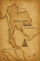 Amulette Luang Phor Thuat – Poudre sacrée et fer bleu Lek Namphi (Wat Chaimongkol – 2015) La Magie du Bouddha.