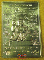 Cartes sacrées Yant de la déesse Thaï de fortune Mae Nang Kwak. La Magie du Bouddha.