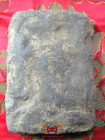Tablette votive Bouddhiste ancienne - Bouddha et disciples. La Magie du Bouddha.
