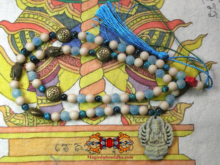 Collier chinois de la protectrice Guan Yin. La Magie du Bouddha.
