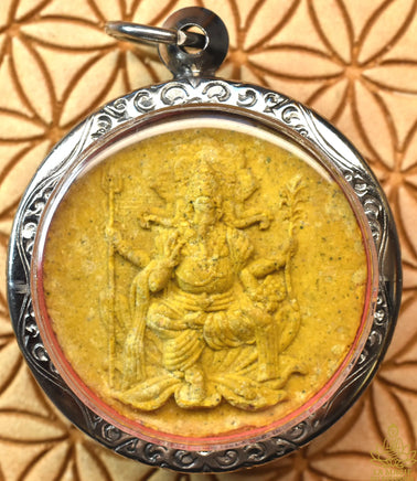 Amulette tantrique de Ganesh – Bénédiction 2008 au Wat Phra Mahatat La Magie du Bouddha.