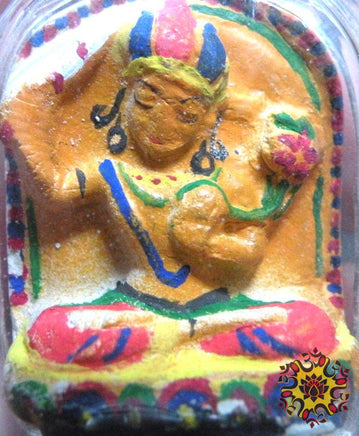 Amulette Tibétaine Tsa Tsa du Bouddha Manjushri. La Magie du Bouddha.