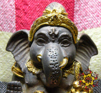 Statuette alchimique de Phra Pikanet (Ganesh) - Très Vénérable LP Dooh. La Magie du Bouddha.