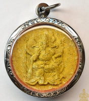 Amulette tantrique de Ganesh – Bénédiction 2008 au Wat Phra Mahatat La Magie du Bouddha.