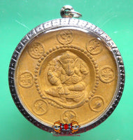 Grande amulette du Dieu éléphant Ganesh (Phra Pikanet) - Wat Phra Mahatat. La Magie du Bouddha.