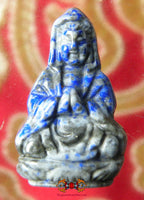 Amulette de la protectrice Guan Yin en Lapis Lazulli.