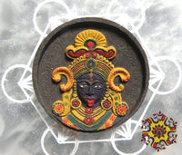 Grande amulette de Kali et Ganesh - Temple de Ban Thep Phrasit. La Magie du Bouddha.