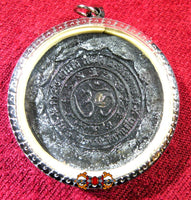 Grande amulette noire du dieu éléphant Phra Pikanet (Ganesh) - Très Vénérable LP Chamnian. La Magie du Bouddha.