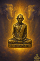 Amulette ancienne Roop Lor du Vénérable Luang Phor Doem (Wat Nongpo, 1860–1951) La Magie du Bouddha.