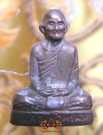 Amulette d'invulnérabilité Roop Lor du Très Vénérable LP Phrom - Wat Chongkhae. La Magie du Bouddha.