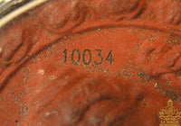 Amulette rouge de Ganesh - Wat Phrabat Pangfan. La Magie du Bouddha.