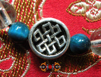 Chapelet Tibétain mala de cristal - Pour les pratiques méditative de purification. La Magie du Bouddha.