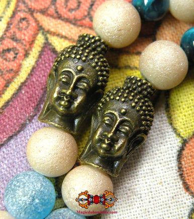 Collier chinois de la protectrice Guan Yin. La Magie du Bouddha.