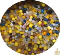 🙏🏽 Reliquaire Tibétain Ga’au rempli de perles reliques Sarira multicolores 🙏🏽