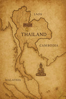 Reliquaire ancien Luang Phor Ngern – Wat Bang Klan (Pijit) – Sarira et sable sacré