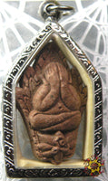 Amulette Thaï du Bouddha protecteur Phra Pidta - Très Vénérable LP Charat. La Magie du Bouddha.