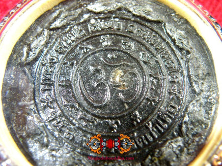 Grande amulette noire du dieu éléphant Phra Pikanet (Ganesh) - Très Vénérable LP Chamnian. La Magie du Bouddha.