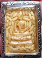 Collection de trois amulettes Phra Somdej - Wat Rakhang. La Magie du Bouddha.