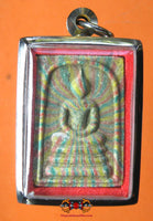 Amulette thai du Bouddha Phra Somdej multicolore. La Magie du Bouddha.