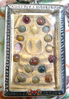 Précieuses amulettes Phra Somdej (avec reliques sarira) - Wat Pichaya Yatikharam. La Magie du Bouddha.