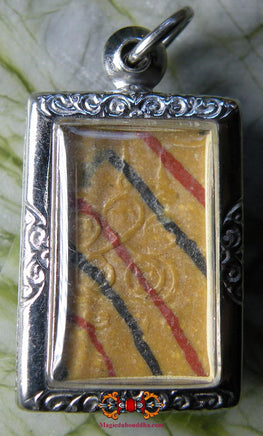 Rare amulette Phra Somdej Saïloong - Très Vénérable LP Kuay. La Magie du Bouddha.