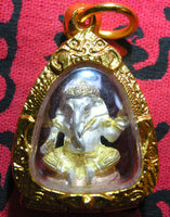 Amulette précieuse de Ganesh - Vénérable Phrakru Silimonghön et Très Vénérable Pothan Klai Wajasit. La Magie du Bouddha.