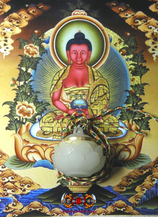 Pilule sacrée Tibétaine Tsépamé Rilbu - Sa Sainteté le Dalaï Lama. La Magie du Bouddha.