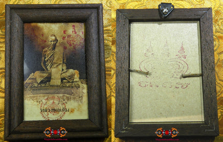 Cadres portraits de Vénérables Thaï. La Magie du Bouddha.