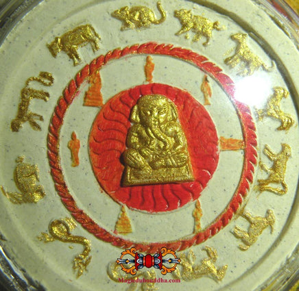 Grande amulette du Très Vénérable Po Than Klai Wajasit - Wat Suan Khan. La Magie du Bouddha.