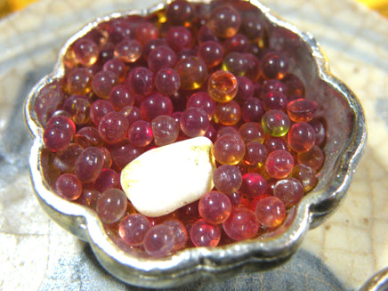 Perles sacrées sarira et relique blanche des Arahant. La Magie du Bouddha.