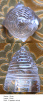 Shri Yantra en cristal de roche (quartz). La Magie du Bouddha.