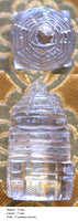 Shri Yantra en cristal de roche (quartz). La Magie du Bouddha.